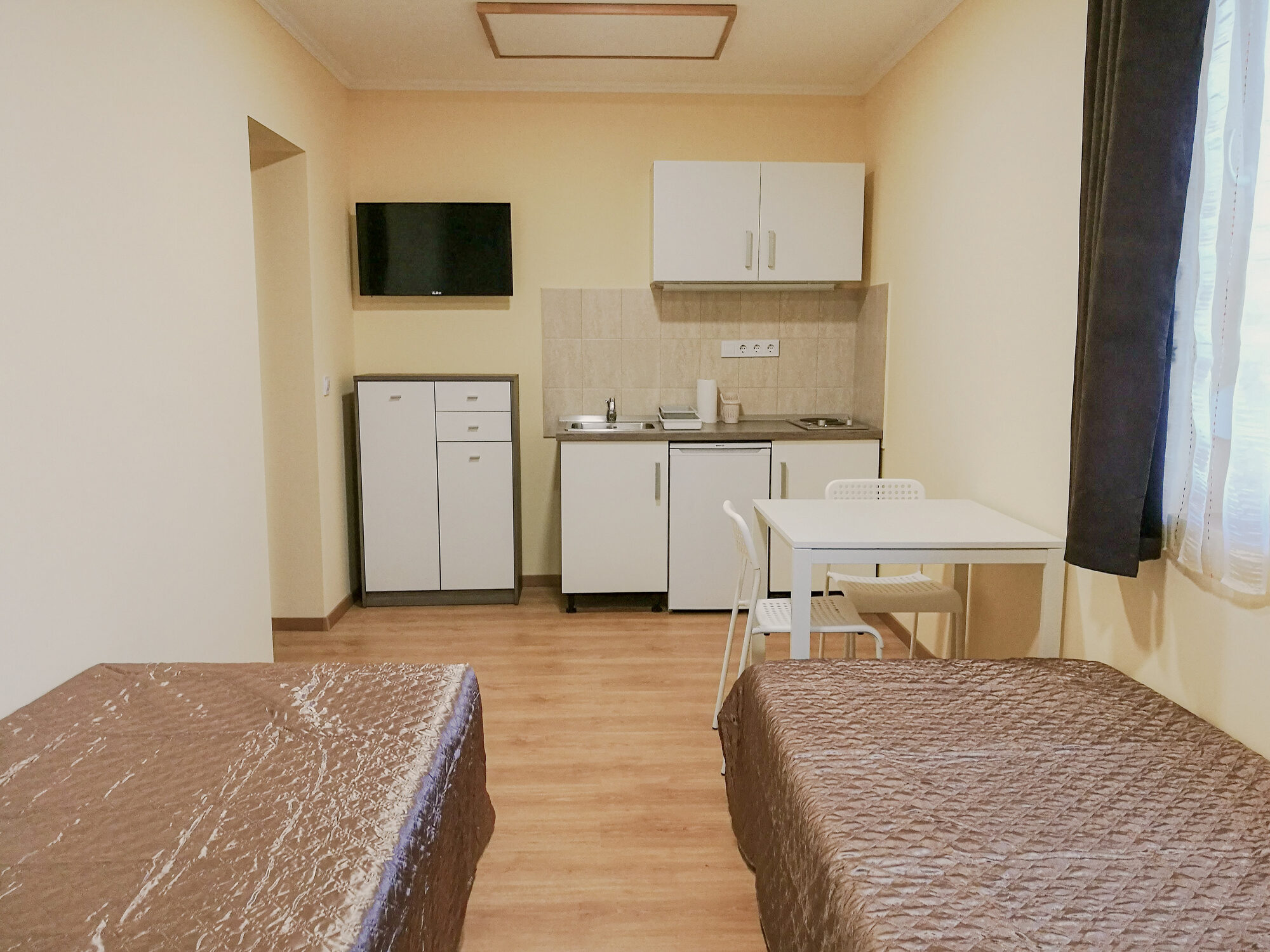 Kétágyas apartman konyhával